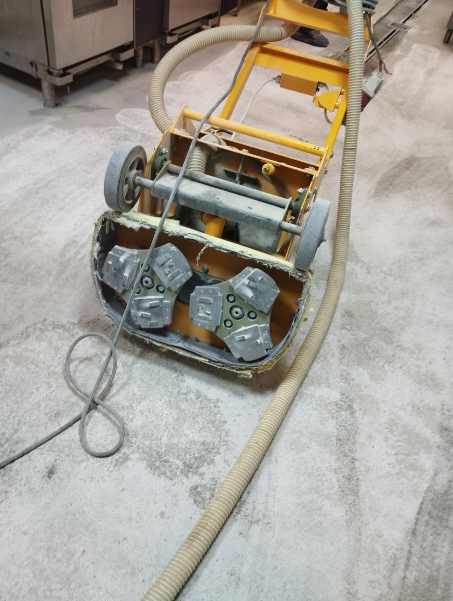 Покрытие промышленных полов