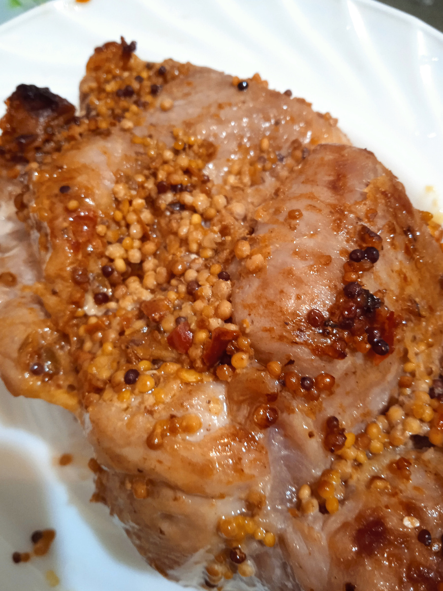 Фото автора. Мясо запечëное. 