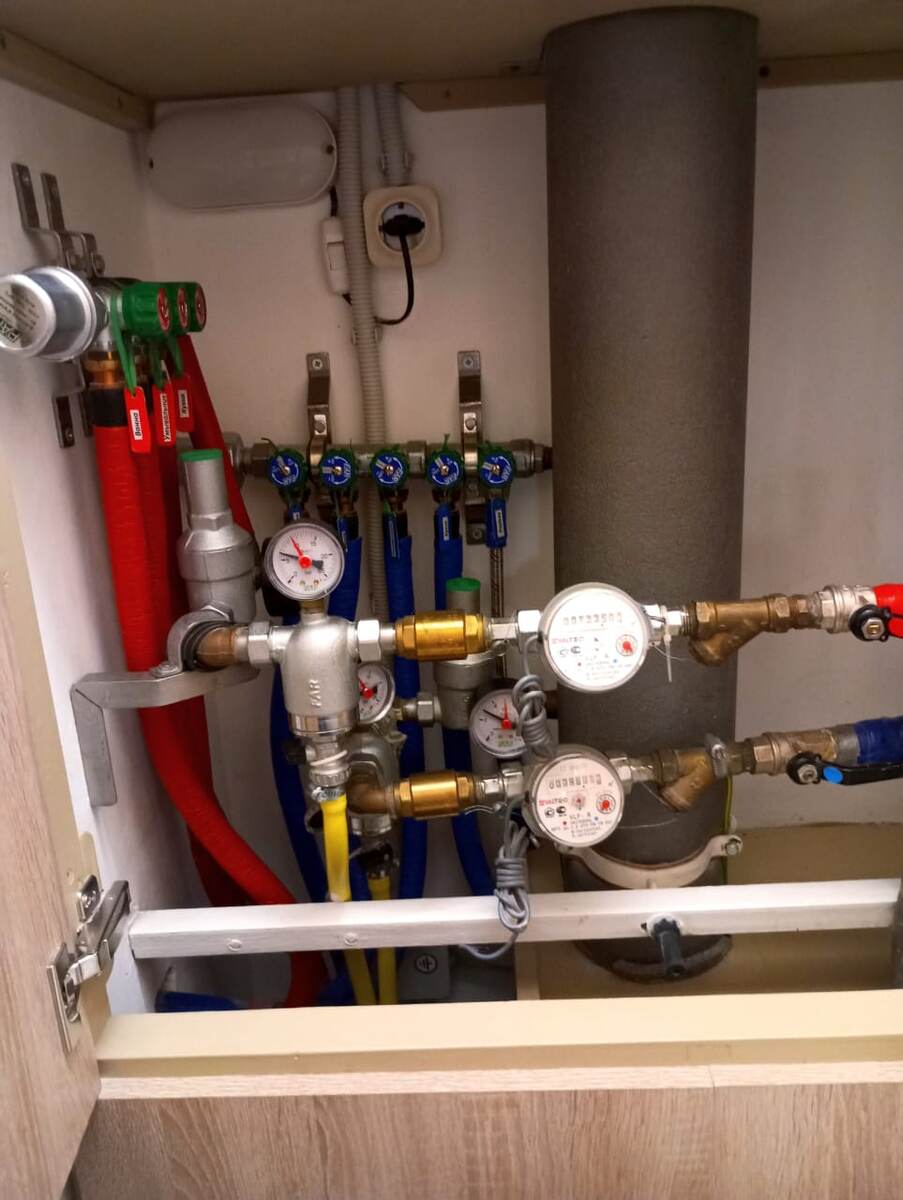 Коллекторная схема водоснабжения