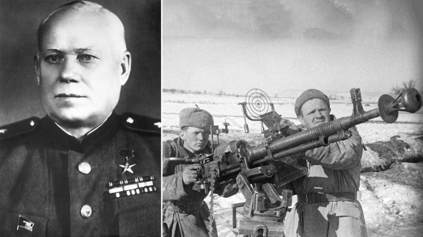     Василий Алексеевич Дегтярёв / крупнокалиберный пулемёт ДШК РИА Новости В. Шияновский/Ольга Ландер