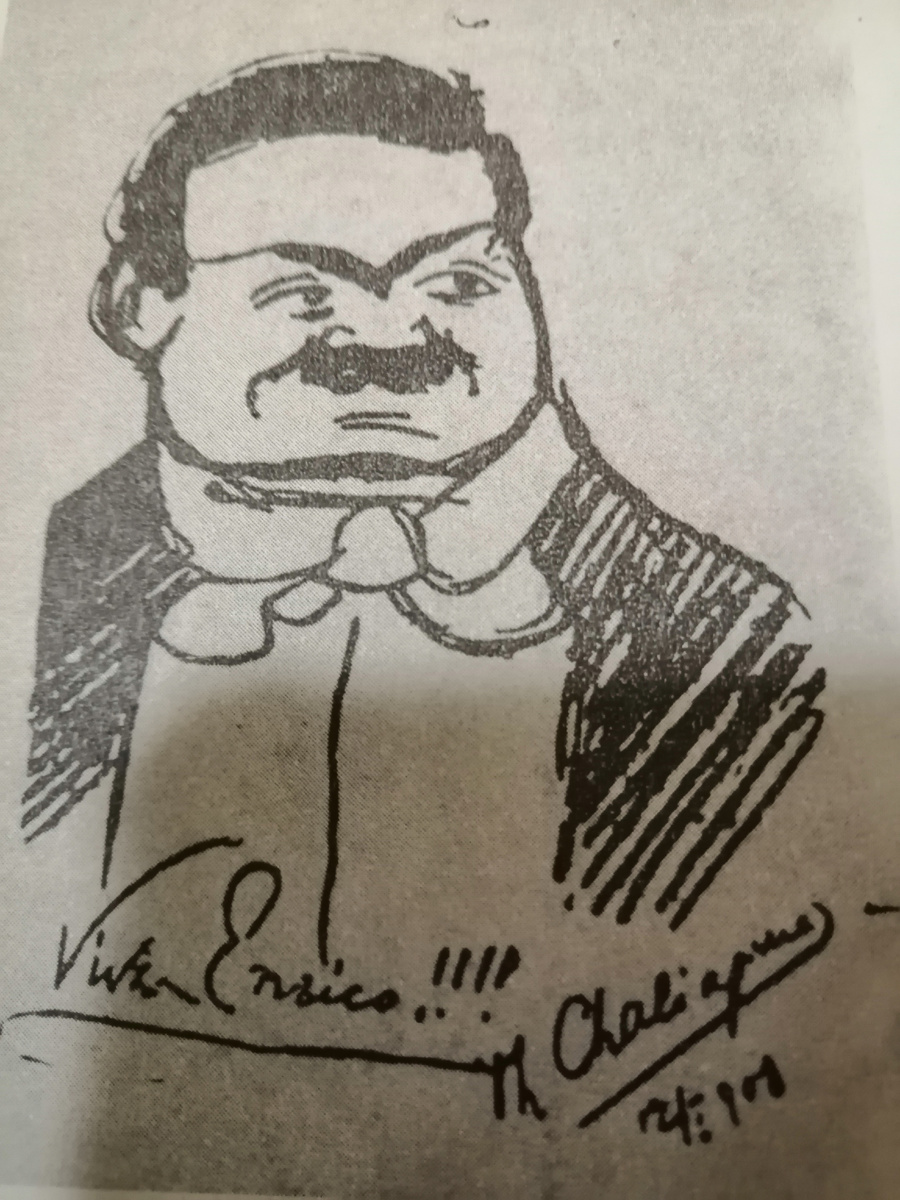 Шарж Шаляпина