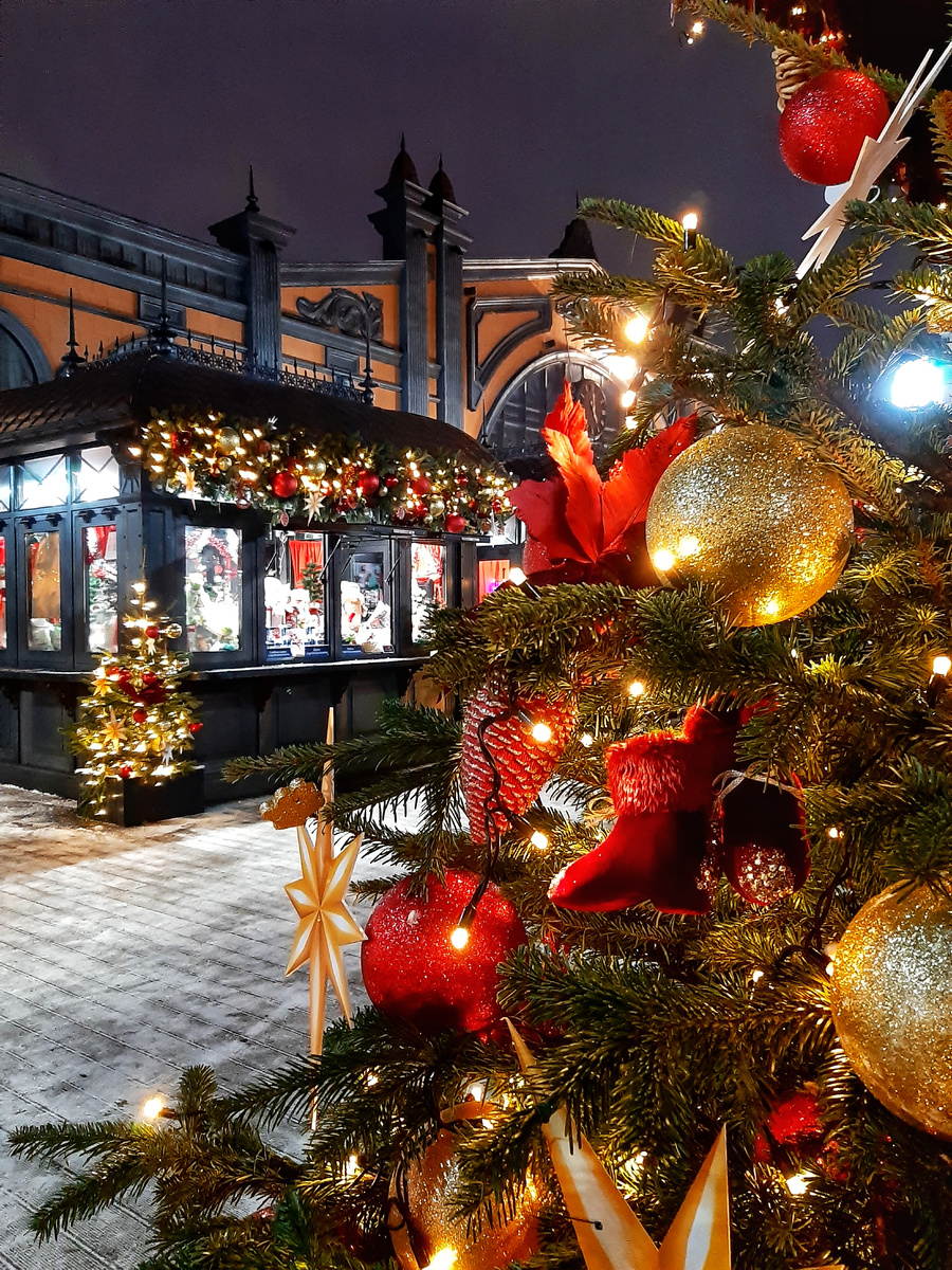 Новогодняя Москва 2025. Новогодняя атмосфера в Новых Черёмушках. 