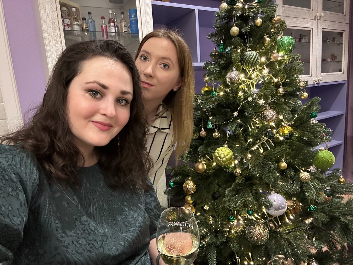 Фото с невесткой