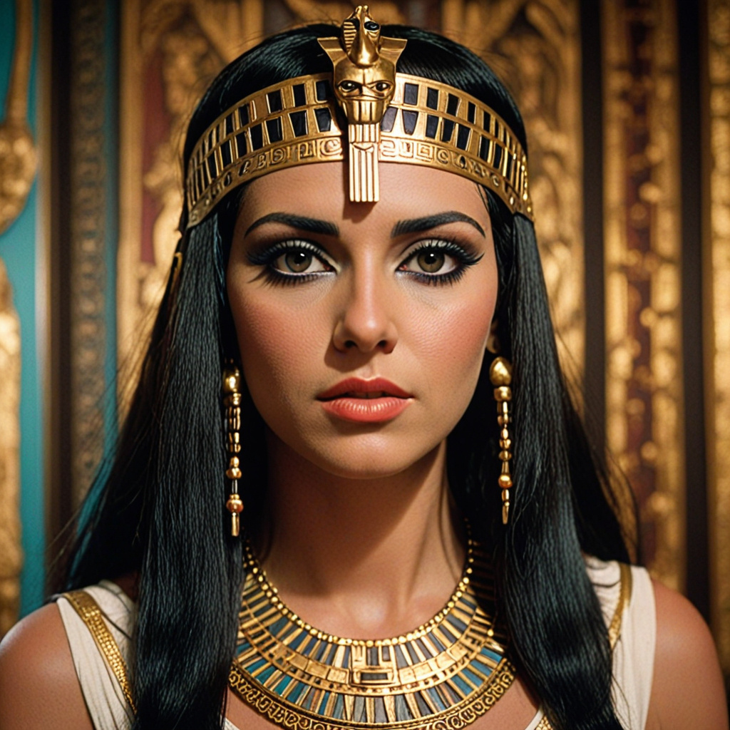 Клеопатра VII Филопатор, последняя царица Египта из династии Птолемеев, ост...