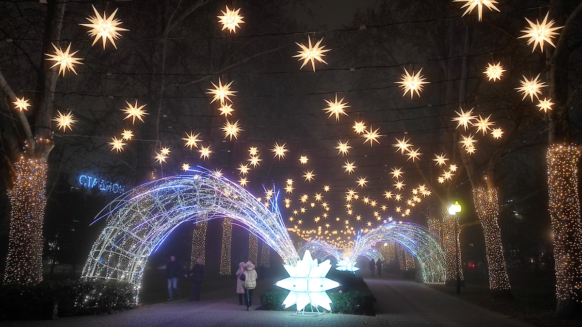 Бульвар от Галицкого. Звездопад и феерия. Фото: Кирилл Полиенко/Polienko: путешествуем вдвоём