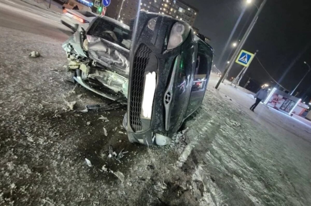    Мужчина и женщина пострадали в ДТП с иномарками в Новосибирске