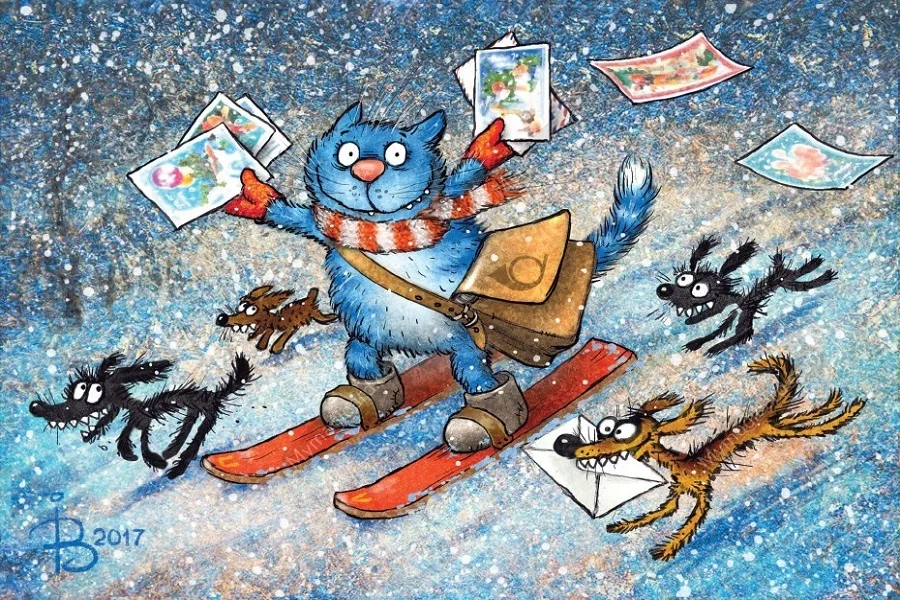 очаровательные коты Рины Зенюк