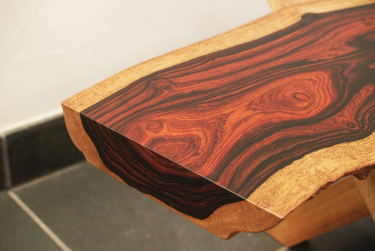 Доска из палисандра. Ох и красота!