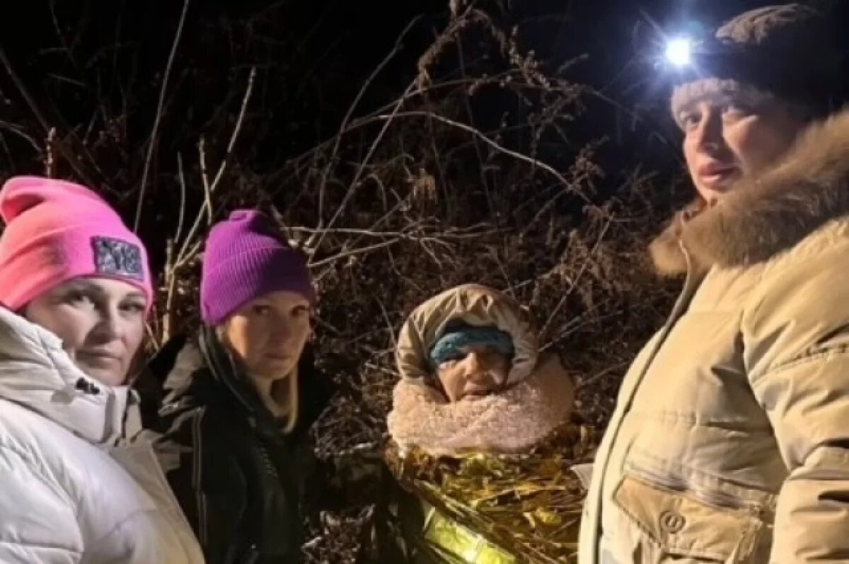    В Приморье волонтёры спасли 79-летнюю бабушку в первый день года