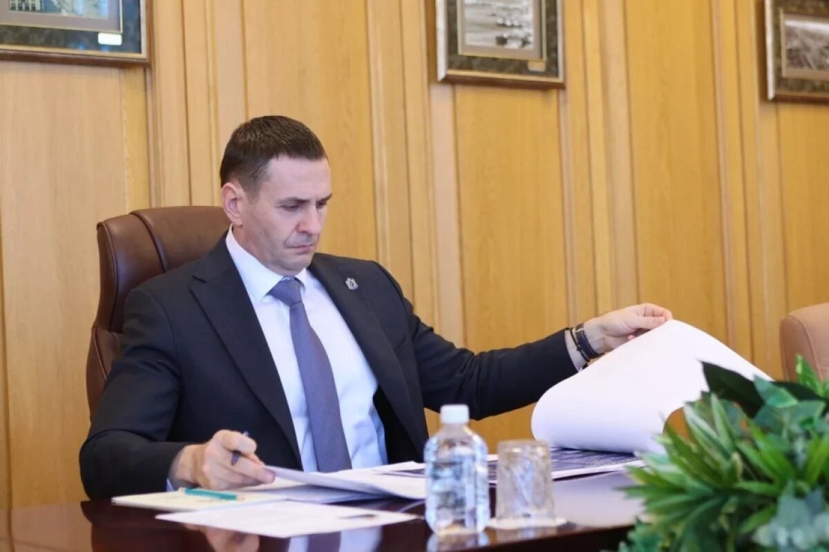    Мэр Кравчук отчитался Демешину о состоянии дел в Хабаровске