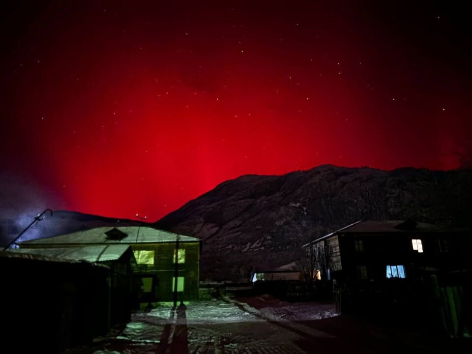   Северное сияние в Республике Алтай. Источник: Telegram-канал «Алтай: главные новости»