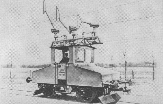 Картинки Яндекса.  Трехфазный локомотив от Siemens & Halske 1892 года