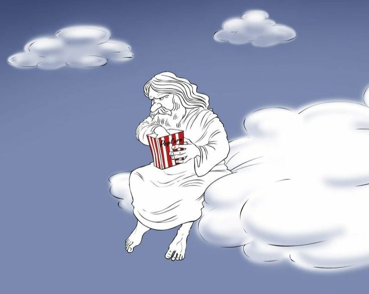 Бог жил на небе, пока не появились астрономы. 