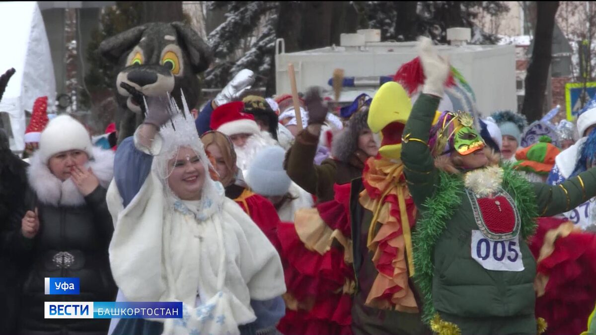    Зажигательный концерт, зимние забавы и парад костюмов: как прошел фестиваль «Терра зима — 2025» в Уфе