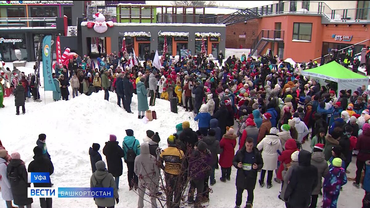   Участники «Забега обещаний» в Уфе пробежали 2025 метров