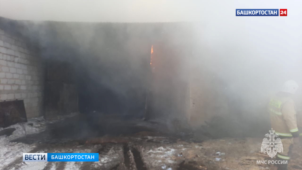   В Башкирии при пожаре в котельной один человек погиб, один в тяжелом состоянии