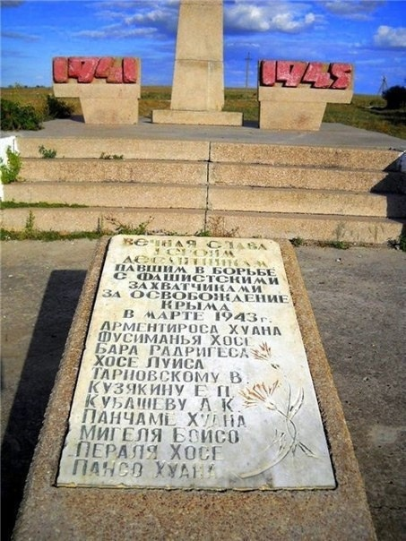 Место гибели группы.