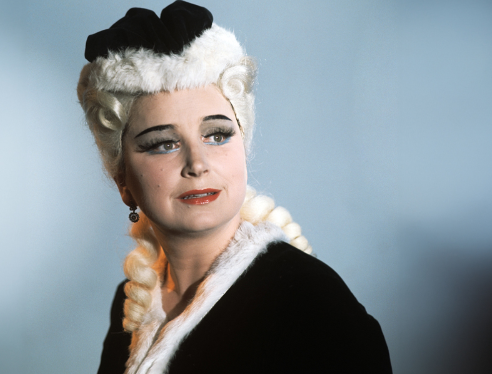 Тамара Милашкина в опере «Пиковая дама», 1971 год. Фото Г. Соловьёва