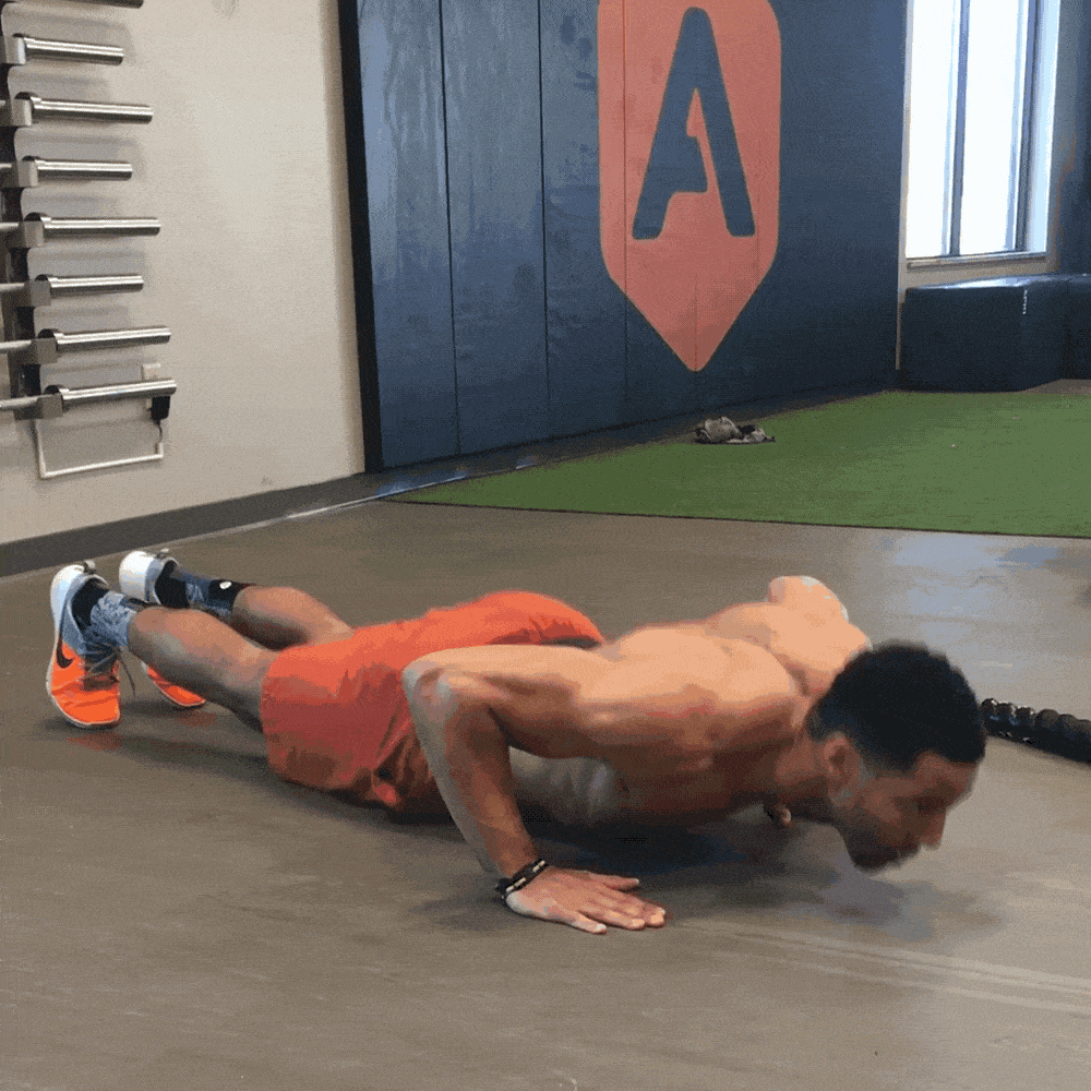 Отжимания с хлопком. 