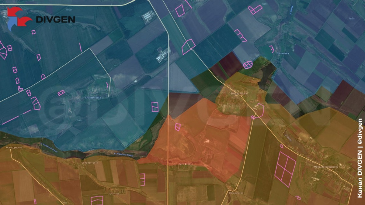 Фото: ТГ-канал «DIVGEN Карта СВО»