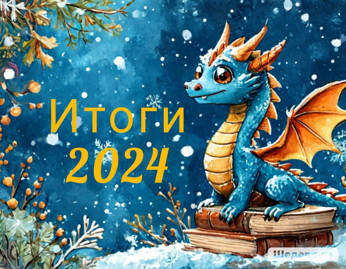 Дракончик подводит книжные итоги своего года)