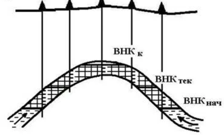 ВНКначальный, ВНКтекущий, ВНКконечный.