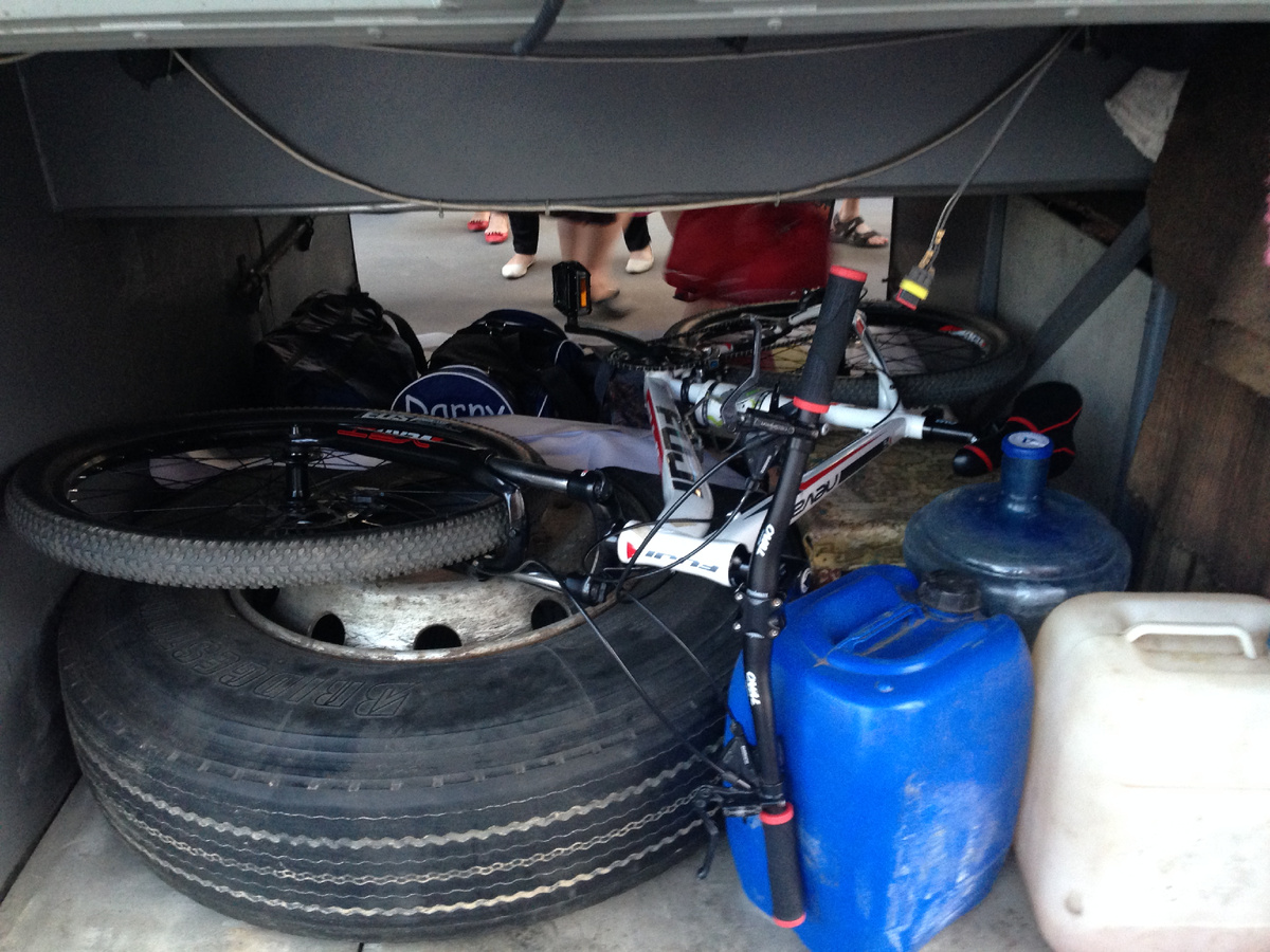 Вот так я добирался до места старта