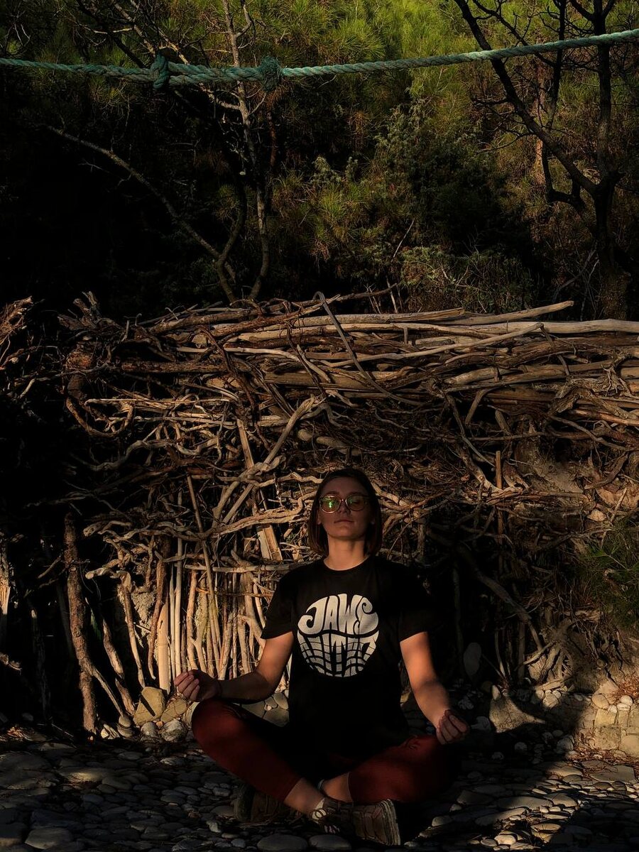 Дикий лагерь на диком пляже, октябрь 2023 г.