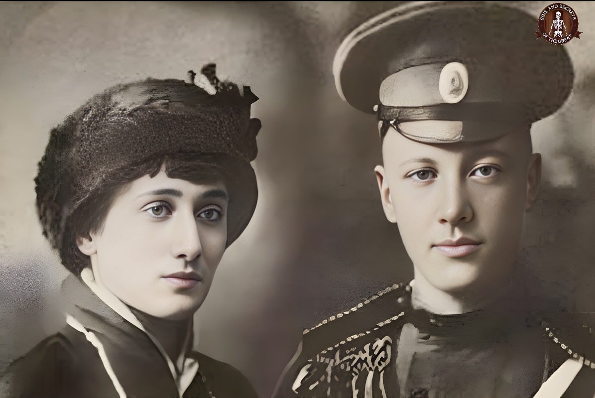 Ахматова с Николаем Гумилёвым 