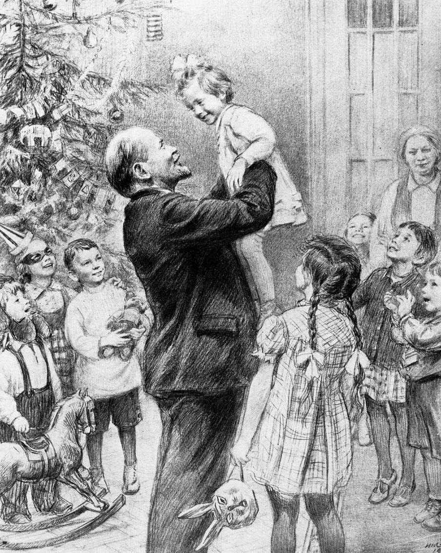 "Ёлка в Сокольниках", (1952). Художник Николай Жуков. Репродукция. @РИА Новости