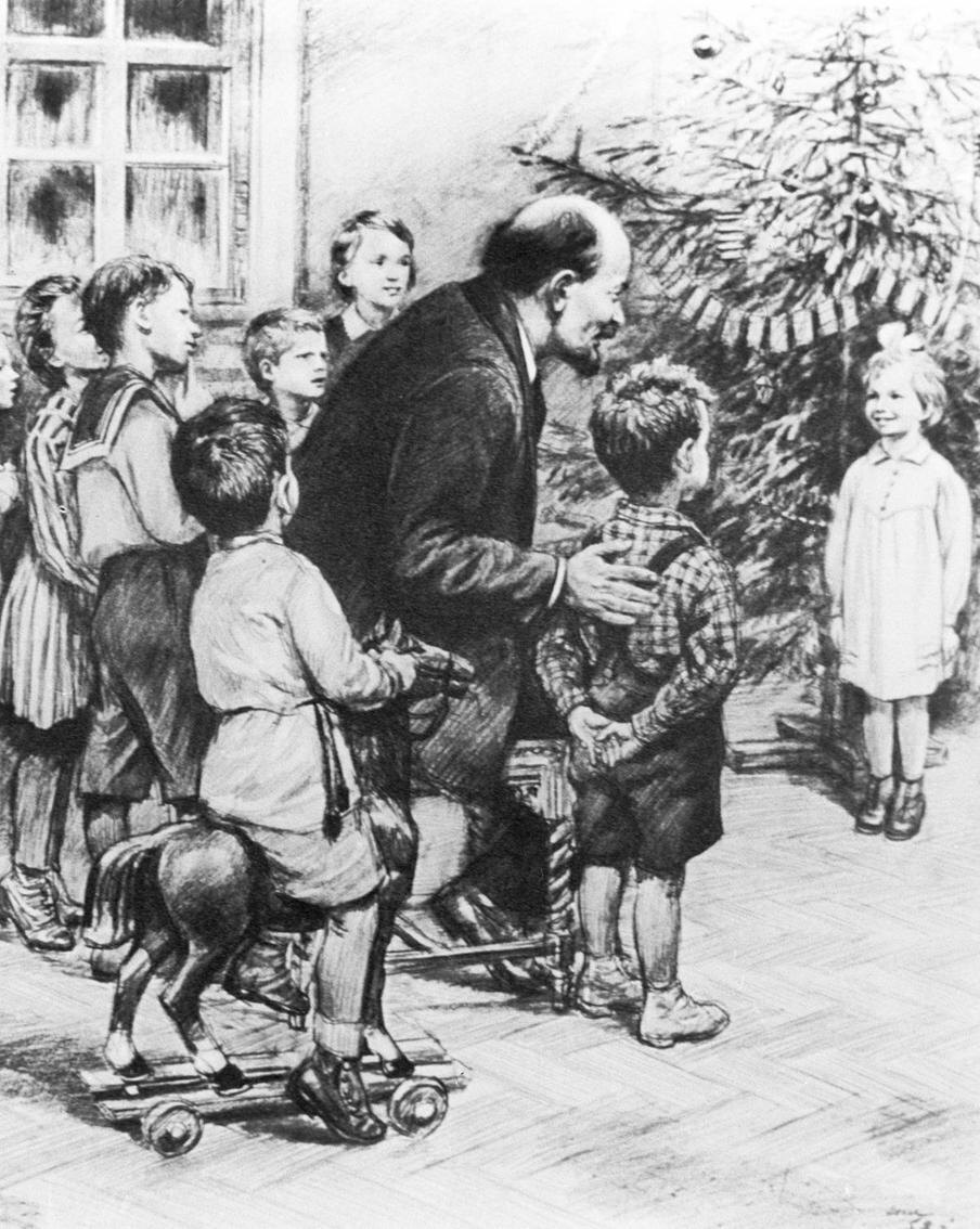 @РИА Новости
"Ёлка в Сокольниках", (1952). Художник Николай Жуков. Репродукция.