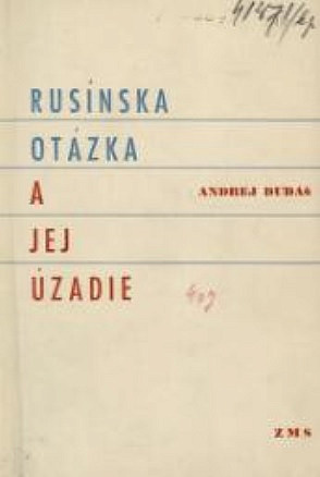 Обложка книги Андрея Дудаша. Источник: https://www.databazeknih.cz/img/books/50_/507504/big_rusinska-otazka-a-jej-uzadie-jSB-507504.jpg?v=1670959491