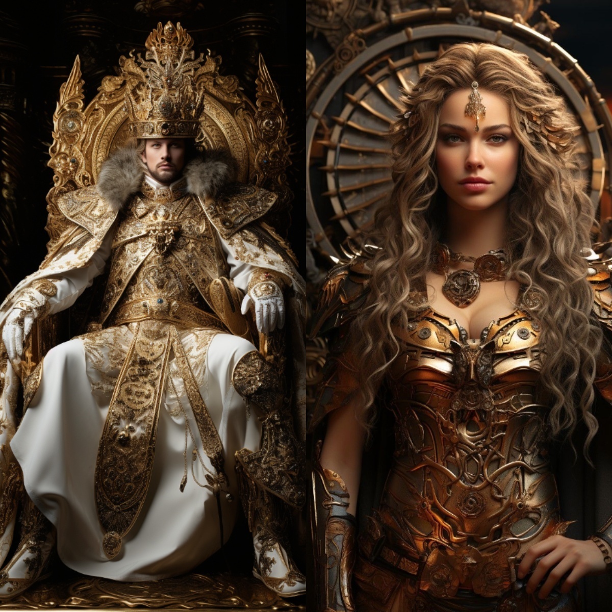 знак Лев, изображение создано нейросетью