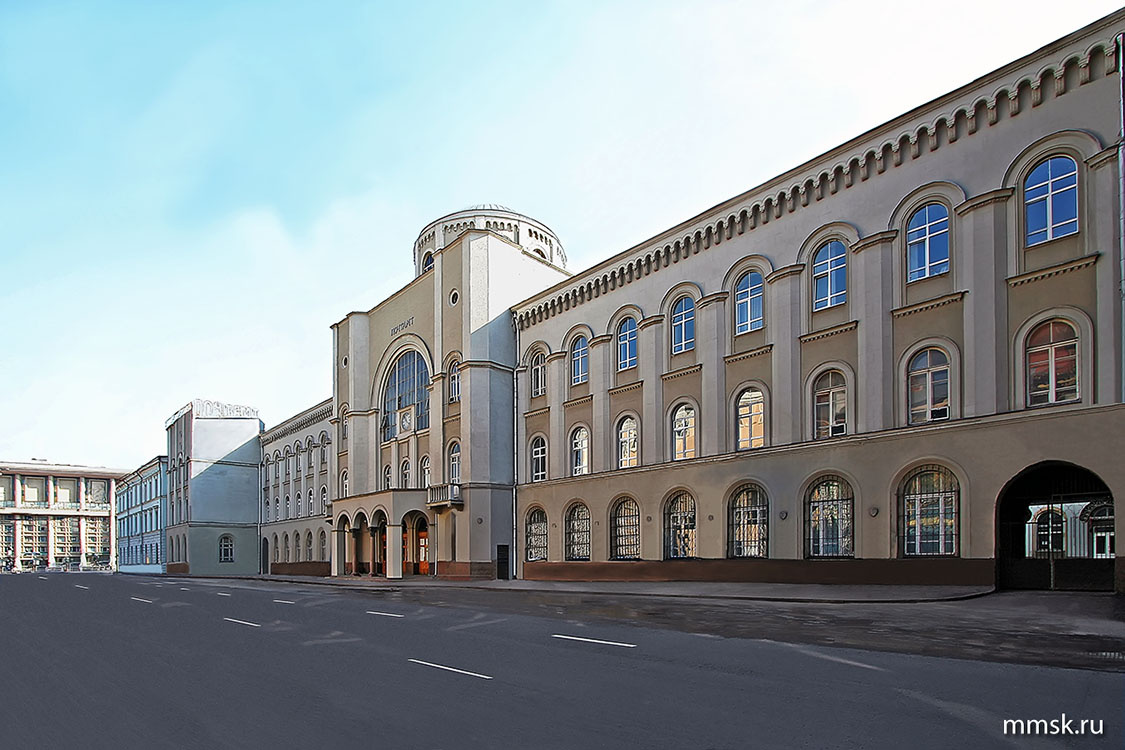 здание Московского императорского почтамта и телеграфа