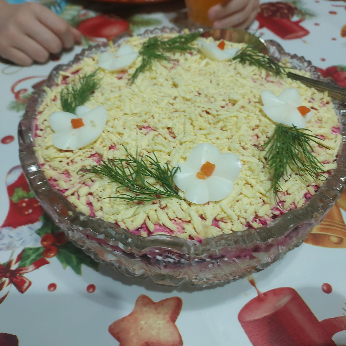 Победительница спора - селедка под шубой