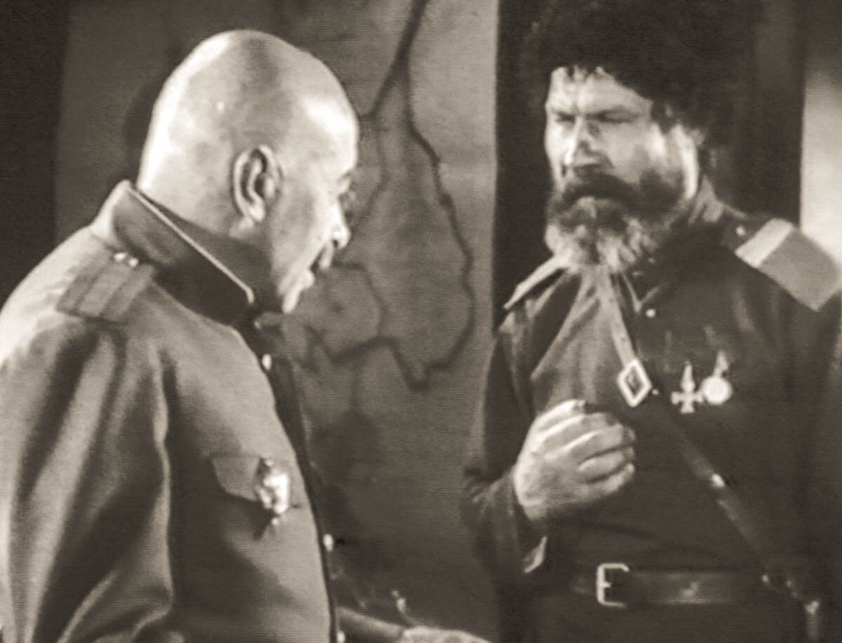 Кадр из фильма "Чапаев"