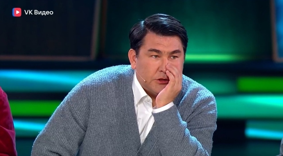 Один из главных "шутников" новогоднего эфира на НТВ. Фото скрин шот. 