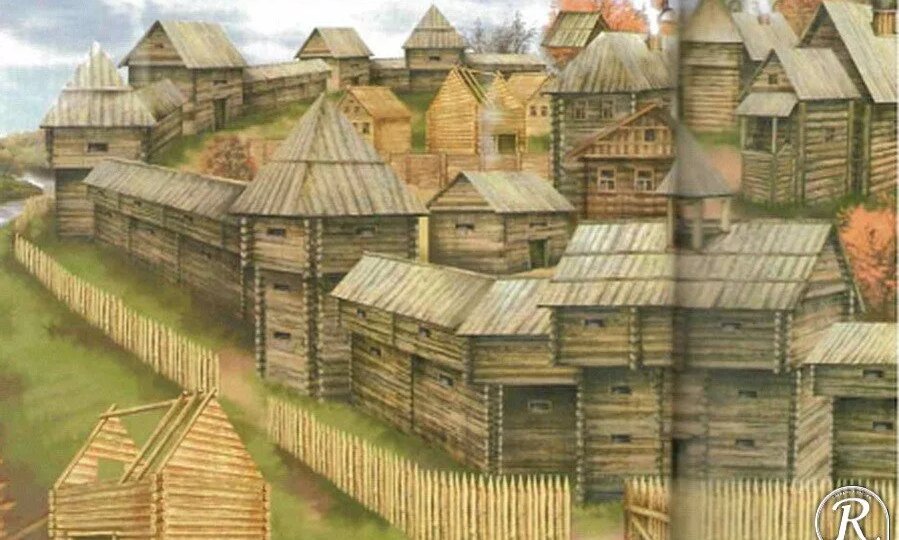 Древний кремль Ростова.