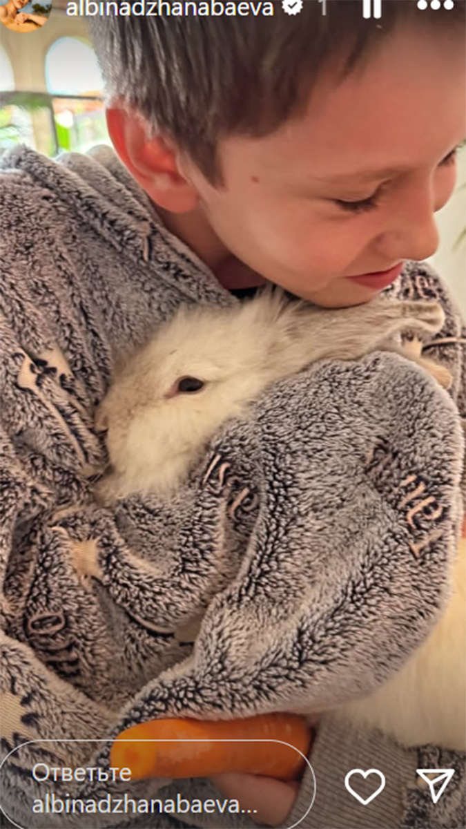 Сын Альбины Джанабаевой и Валерия Меладзе Лука. Фото: соцсети Альбины Джанабаевой