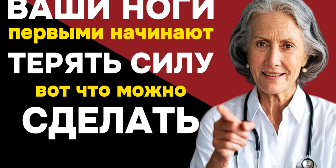 Ваши ноги первыми начинают терять силу? Вот что можно сделать, чтобы оставаться в форме