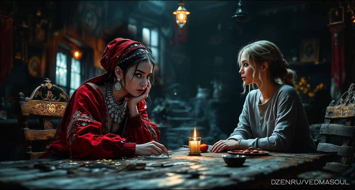 Авторское изображение @vedmasoul. Cгенерировано ИИ.