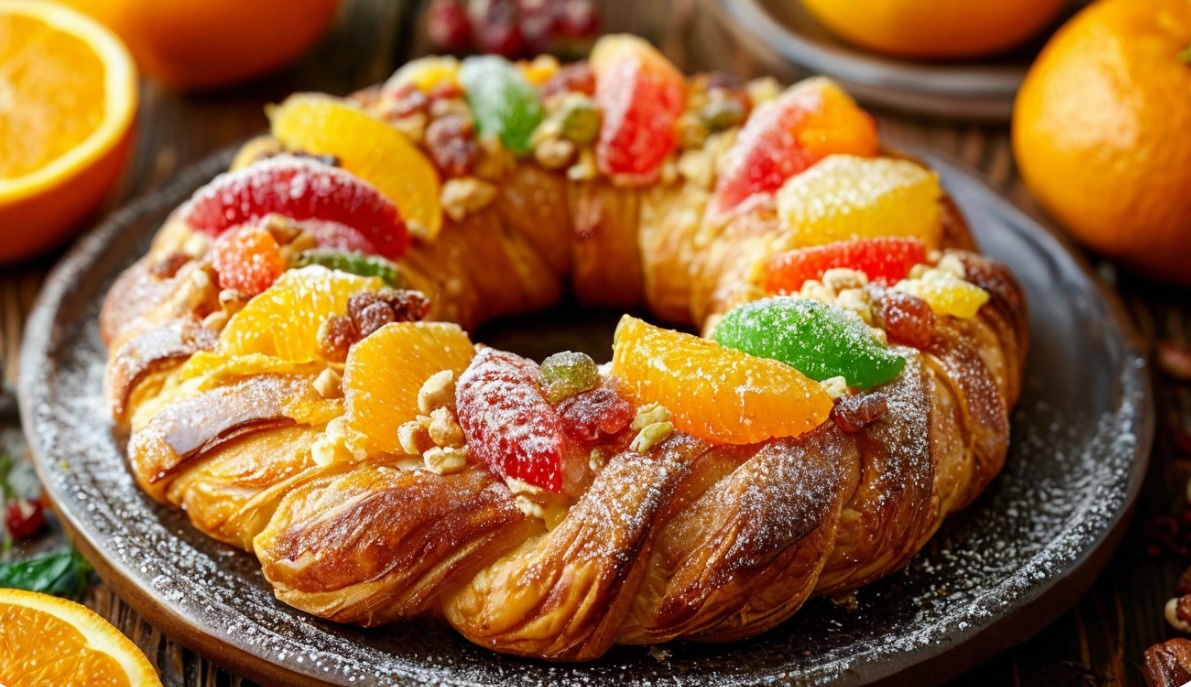 Roscón de Reyes - "Королевский кулич"