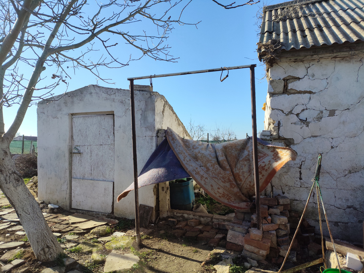 Ветерок ковром играется...