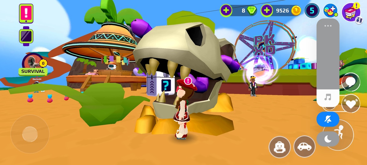 Скелетик динозавр