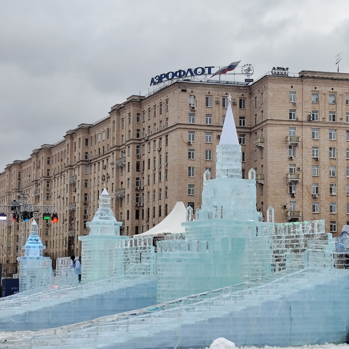 Новогодняя Москва. Фото автора