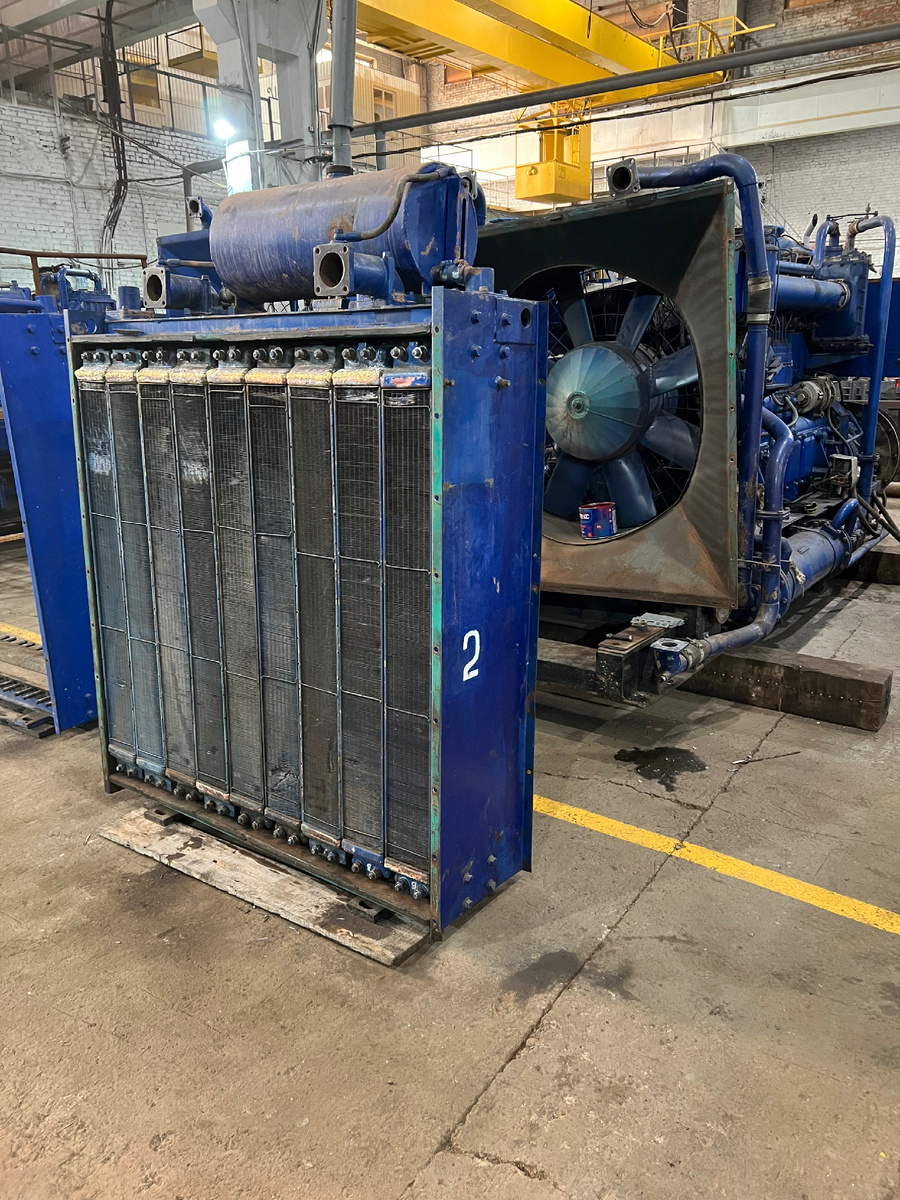 Радиатор двигателя 6ЧН, СА-25-01-У2