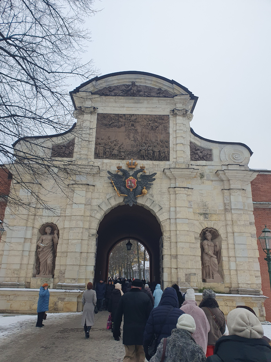 Вход в крепость