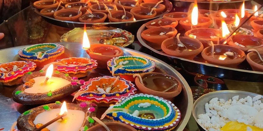    Традиционная пуджа на праздник Дивали. wikimedia.