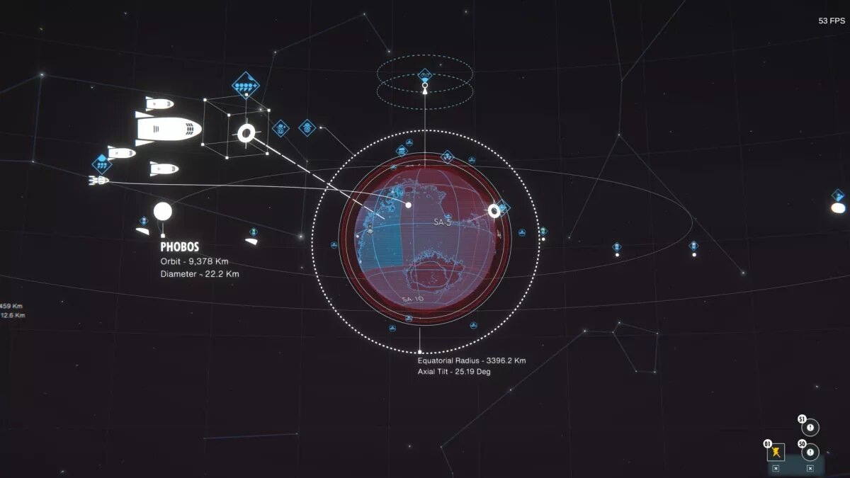 Кадр из игры Per Aspera от Tlön Industries