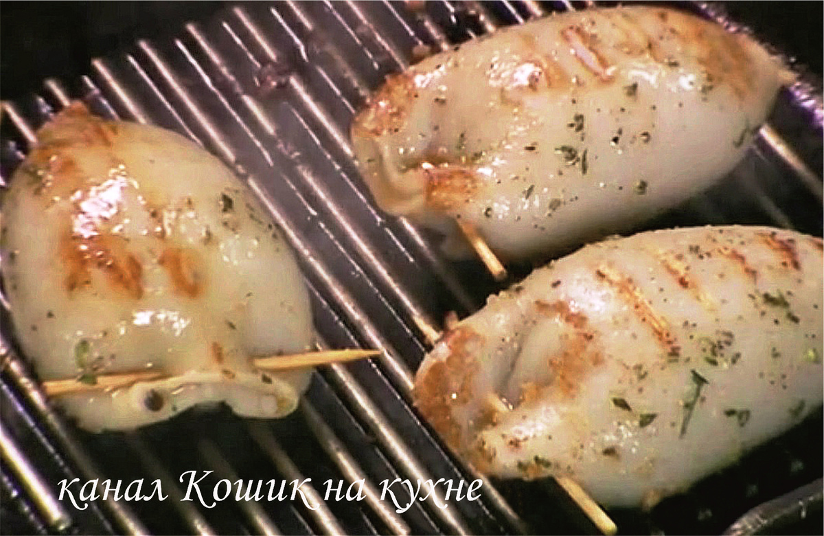 Фаршированные кальмары